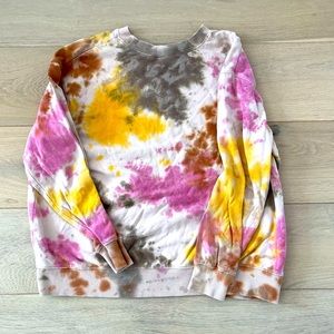 tie die womens sweatshirt!